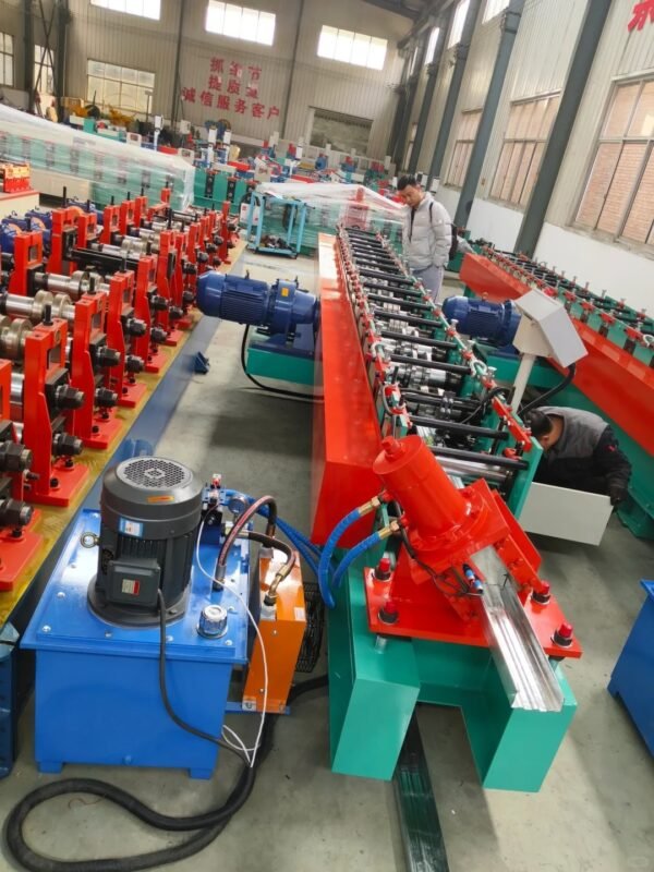 CZ Steel Purlin Profile Production Line Cold Bending Machine Main Structure and RollersLIDI Machinery