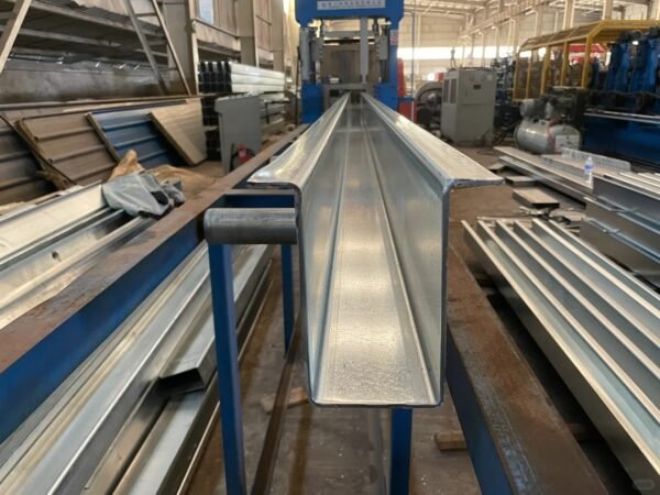 Hat Purlin Hat Profile Steel Product by Cold Roll Forming Machine LIDI Machinery