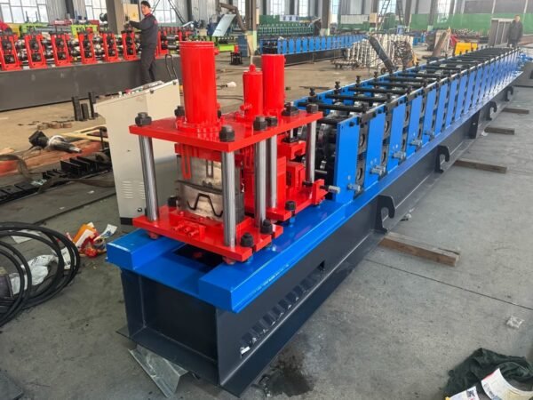 W-Profile Steel Cold Forming Machine Stand Side View LIDI Machinery